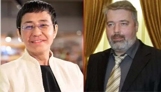 Nobel Barış Ödülü'nü bu yıl Filipinli gazeteci Maria Ressa ve Rus gazeteci Dmitry Muratov aldı