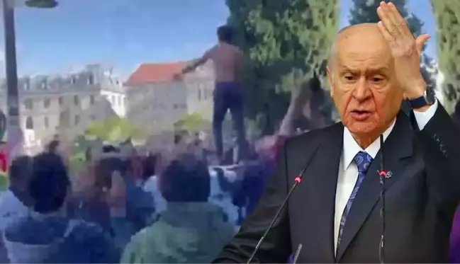 Bahçeli'den rektör Naci İnci'nin aracını kesen öğrencilere ilişkin sert sözler: Bunlar ajan ve provokatördür