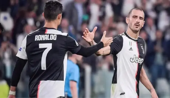 Yalancı dostluk! Bonucci, Ronaldo'yu sırtından vurdu