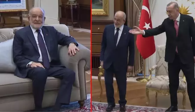 Cumhurbaşkanı Erdoğan ile Karamollaoğlu görüşmesindeki koltuk krizine İYİ Parti'den dikkat çeken yorum