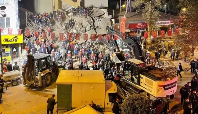 Çöken binada çalışan işçilerden vahim iddia: Binanın çürük olduğunu söyledik
