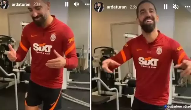 Galatasaray kaptanı Arda Turan'dan çok ince gönderme