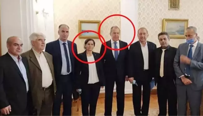 Rusya Dışişleri Bakanı Lavrov, YPG'li heyeti kabul etti! Dışişleri'nden tepki gecikmedi