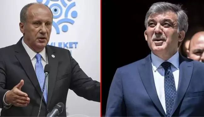 Muharrem İnce'den kulisleri hareketlendiren Abdullah Gül sözleri: Anlaştıklarını duyuyorum