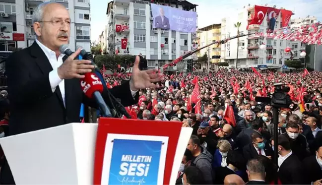 Son Dakika: Mersin Valiliği, CHP'nin Mersin'deki mitingine 21 bin 500 kişinin katıldığını açıkladı