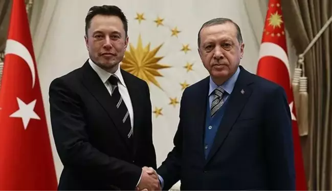 Görüntüler yayınlandı! Cumhurbaşkanı Erdoğan'la görüşen Elon Musk'tan dikkat çeken Türkiye sözleri