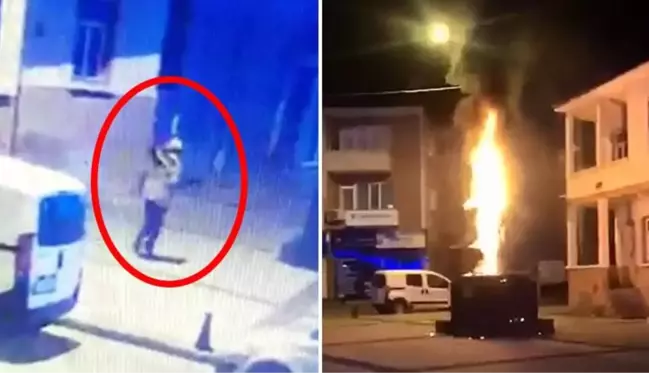 İşte kundaklama olayının detayları! Adalet Anıtı'nı yakmaya topuklu ayakkabı ve kadın kıyafetiyle gitmiş