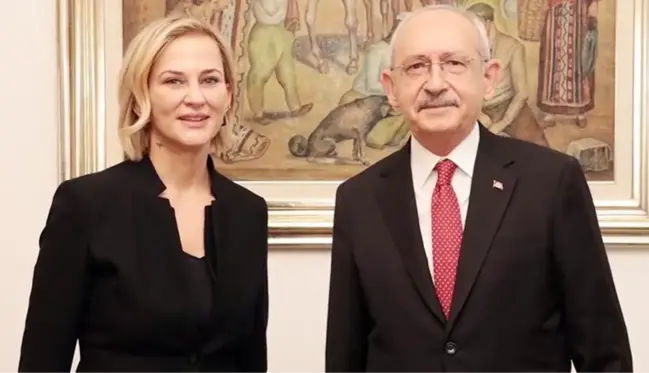 Mustafa Sarıgül'ün eski eşi Aylin Kotil ve oğlu Ömer Sarıgül, Kemal Kılıçdaroğlu'nu ziyaret etti