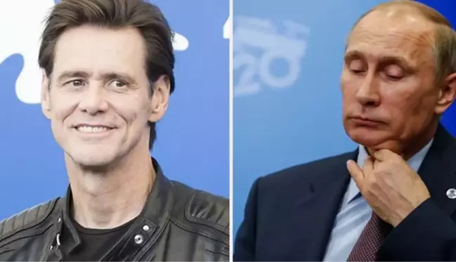 Ukraynalı çocukların fotoğraflarını görünce çıldırdı! Jim Carrey'den Putin'e ağır gönderme!