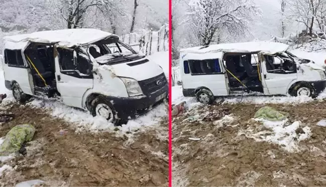 Samsun'da servis devrildi: 1 öğrenci öldü, 7 kişi yaralandı