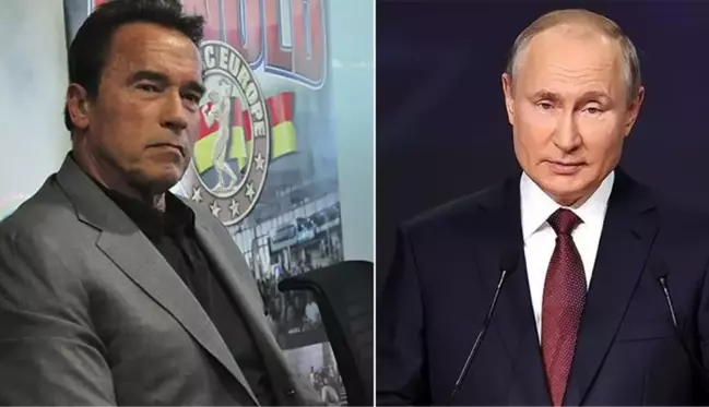 Arnold Schwarzenegger'den Rusya Devlet Başkanı Putin'e çağrı: Savaşı durdurabiliriz