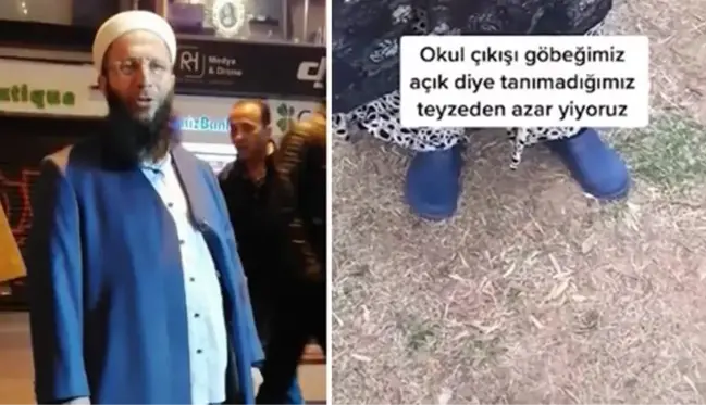 Alkollü mekanları gezip vatandaşlara nasihatler veren tebliğcilerden sonra bu kez de tebliğci teyze ortaya çıktı