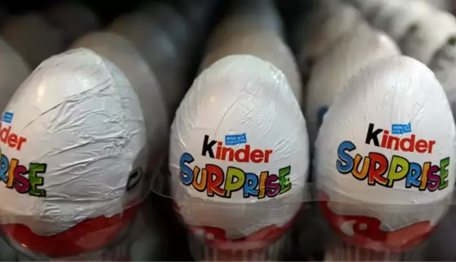 İngiltere'de salmonella nedeniyle Kinder Sürpriz yumurtaları geri çağrıldı