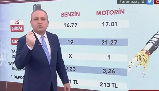 Motorin ve benzine yapılmayan indirim sunucuyu isyan ettirdi: Güzel kazıklandık