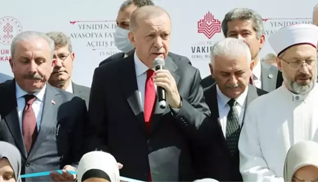 Cumhurbaşkanı Erdoğan, Ayasofya Fatih Medresesi'nin açılışında konuştu: Tek partinin utanç lekesini ortadan kaldırıyoruz