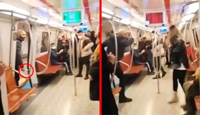 Bıçak çekip terör estirmişti! Metroda kadına saldıran şahıs mahkemede kuzu kesildi