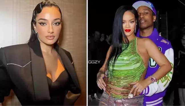 ASAP Rocky, hamile Rihanna'yı aldattı mı? İkinci kadın olarak anılan Amina Muaddi iddiayı yalanladı