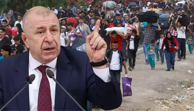 AK Parti ve CHP'ye resti çeken Özdağ: İş başa düştü, mülteciler için Şam'a gidiyoruz