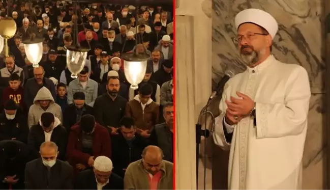 Ali Erbaş'tan Süleymaniye Camii'nde İngilizce hutbe! Dünyaya barış mesajı verdi