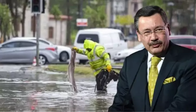 Melih Gökçek, başkentteki selle ilgili Mansur Yavaş'ı eleştirdi! Gerçeği öğrenince apar topar paylaşımını sildi