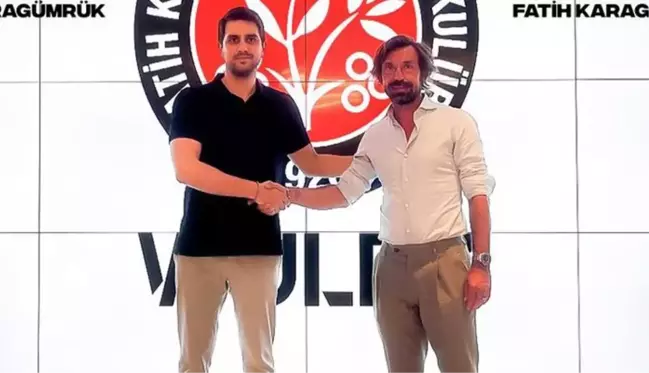 Son Dakika: Rüya gerçek oldu! Andrea Pirlo resmen Fatih Karagümrük'te