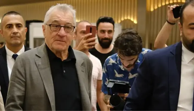 Hollywood yıldızı Robert de Niro İstanbul'da: Bu şehirde film çekmek müthiş olur