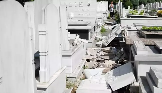 Beyoğlu'ndaki Yahudi mezarlığına çirkin saldırı, 2 kişi gözaltında