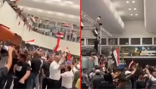 Irak'taki protesto gösterileri alevlendi! Başbakan El-Kazımi, 