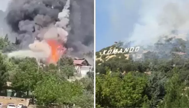 Şırnak'ta sayım sırasında askeri mühimmat deposunda patlama! O anlar kamerada