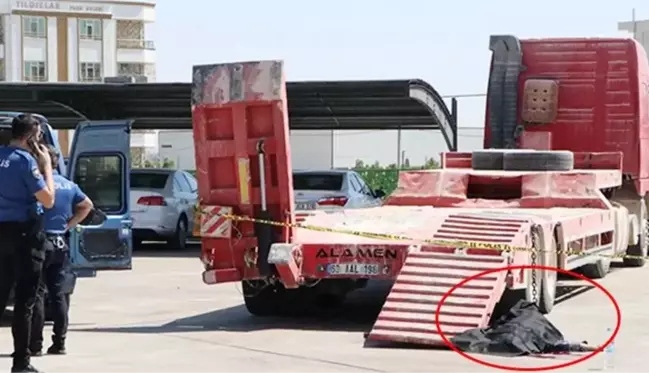 Arıza yapan tırı tamir etmek isteyen genç, yükleme rampasının altında kalarak can verdi