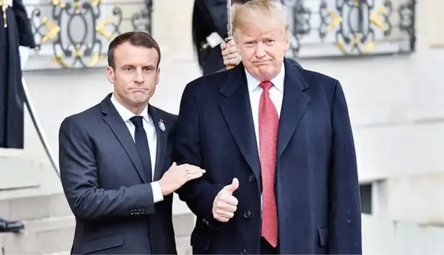 FBI ajanları buldu! Trump'ın evinden Fransız lider Macron'la ilgili gizli dosyalar çıktı