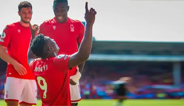 West Ham United'ı tek golle deviren Nottingham Forest, 23 yıl sonra Premier Lig'de ilki yaşadı