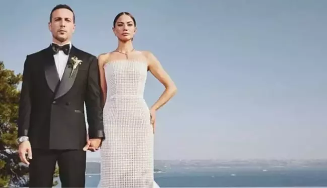 Demet Özdemir ve Oğuzhan Koç evlendi! Nikah şahitleri Acun Ilıcalı oldu