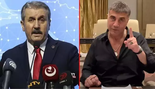 Destici'den Sedat Peker'in rüşvet iddialarıyla ilgili açıklama: Devletin malına el uzatanların eli kırılmalı