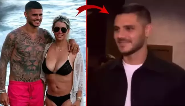 Aslan'ın yeni transferi Mauro Icardi hızlı başladı! Yanından geçen kadına öyle bir bakış attı ki