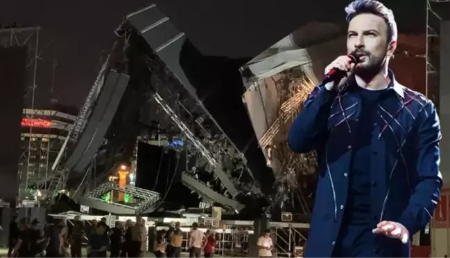 Konser vereceği sahnenin çöktüğü haberini yolda alan Megastar Tarkan'dan ilk paylaşım: Elimizden ne gelirse yapacağız