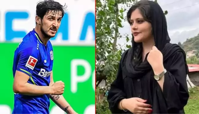 İranlı golcü Sardar Azmoun her şeyi göze alarak ülkesindeki kadınlara destek verdi: Allah beni kafir eylesin