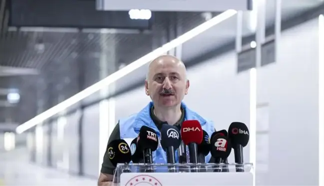 Bakan Karaismailoğlu: Pendik-Sabiha Gökçen Havalimanı metro hattı 2 Ekim'de hizmete açılıyor