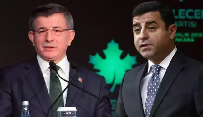 Ahmet Davutoğlu, Selahattin Demirtaş hakkındaki şikayetinden vazgeçti