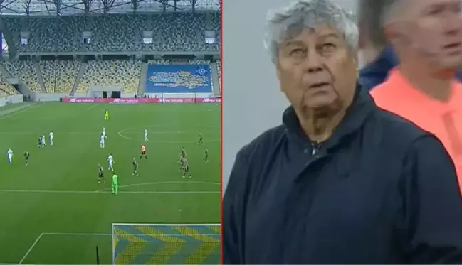 Lucescu gökyüzüne bakakaldı! Dinamo Kiev maçında hava saldırısı uyarısı yapılınca herkes sığınaklara koştu