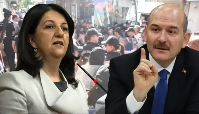 Pervin Buldan, ayağı kırılan HDP'li vekille ilgili paylaşım yaptı! Bakan Soylu'dan yanıt gecikmedi