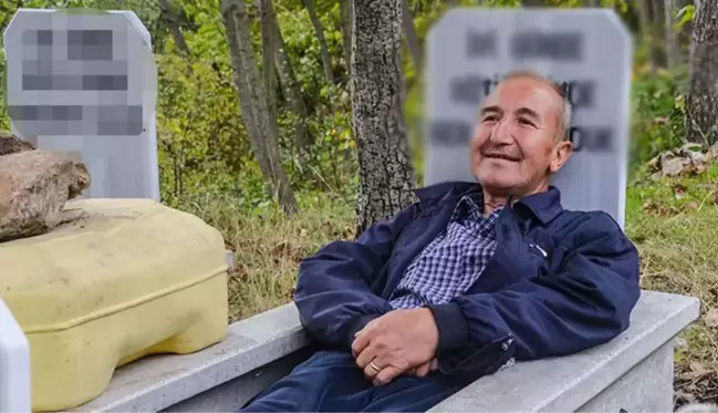 Ölmeden mezarını yaptırdı, taşa yazdırdığı not ise gören herkesi mest ediyor