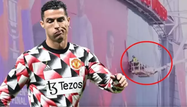 Ronaldo'yu sevmeyenler bile üzüldü! Dünya, Manchester United'ın stadında olanları canlı canlı izledi