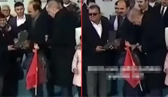 Küçük çocuktan Cumhurbaşkanına Erdoğan'a masum teklif! 2 kelimeyle reddetti