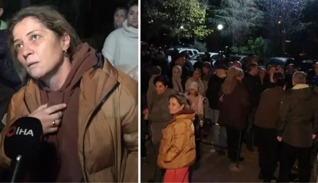 Gece yarısı zam protestosu! Sokağa dökülen site sakinleri 