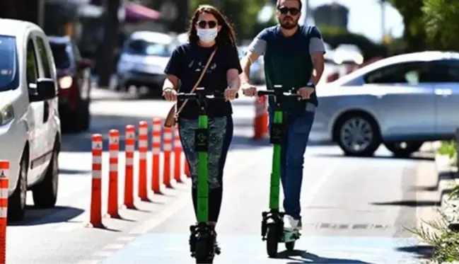 İstanbul'da elektrikli scooterlara hız sınırı 20 kilometreye düşürüldü