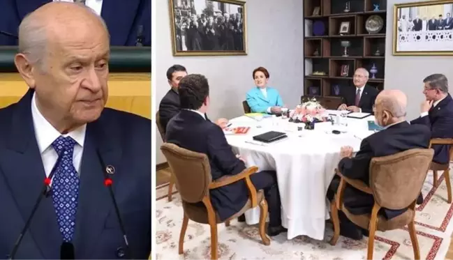 Devlet Bahçeli'den 6'lı masanın cumhurbaşkanlığı adayına ilişkin açıklama: Tercihim sınıf arkadaşımdan yana olur