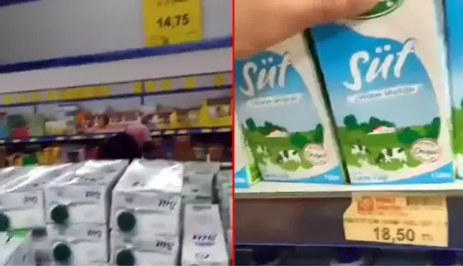 Zincir marketleri boykot dönemi başladı! Bakkaldan daha pahalıya alıp video çekti