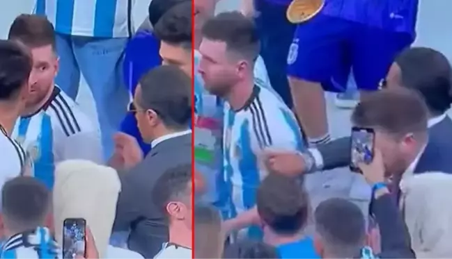 Neler yaptı neler! Dünya Kupası zaferinin sarhoşluğunu yaşayan Messi'yi Nusret çıldırttı