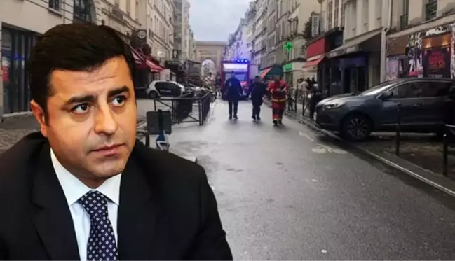 Demirtaş, Paris'teki saldırı sonrası Macron'u etiketleyip paylaşım yaptı